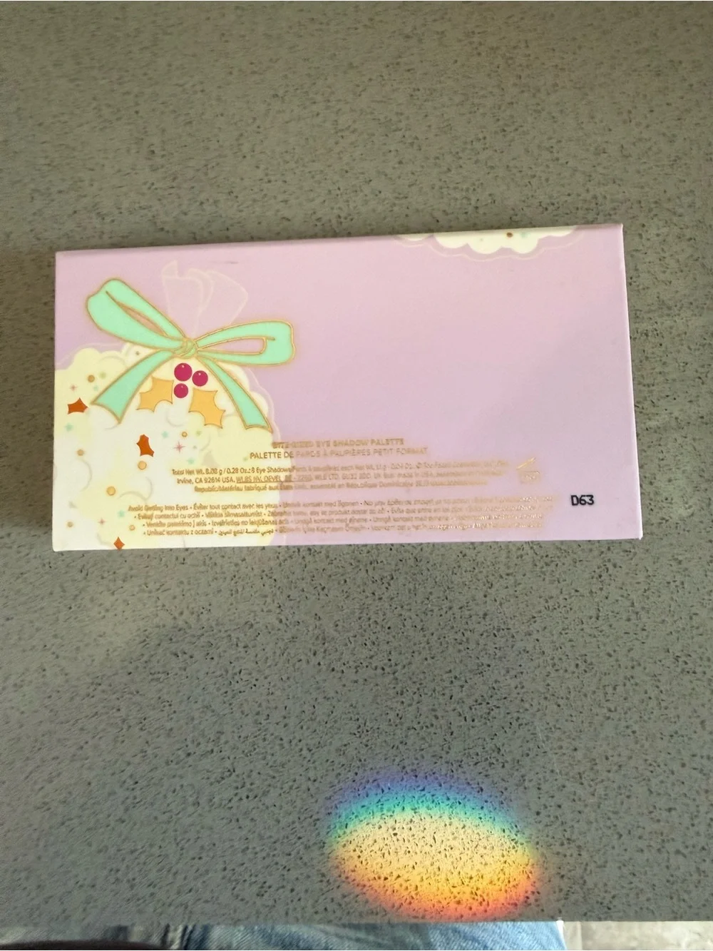 Too Faced Popcorn Balls bite-sized eyeshadow palette
